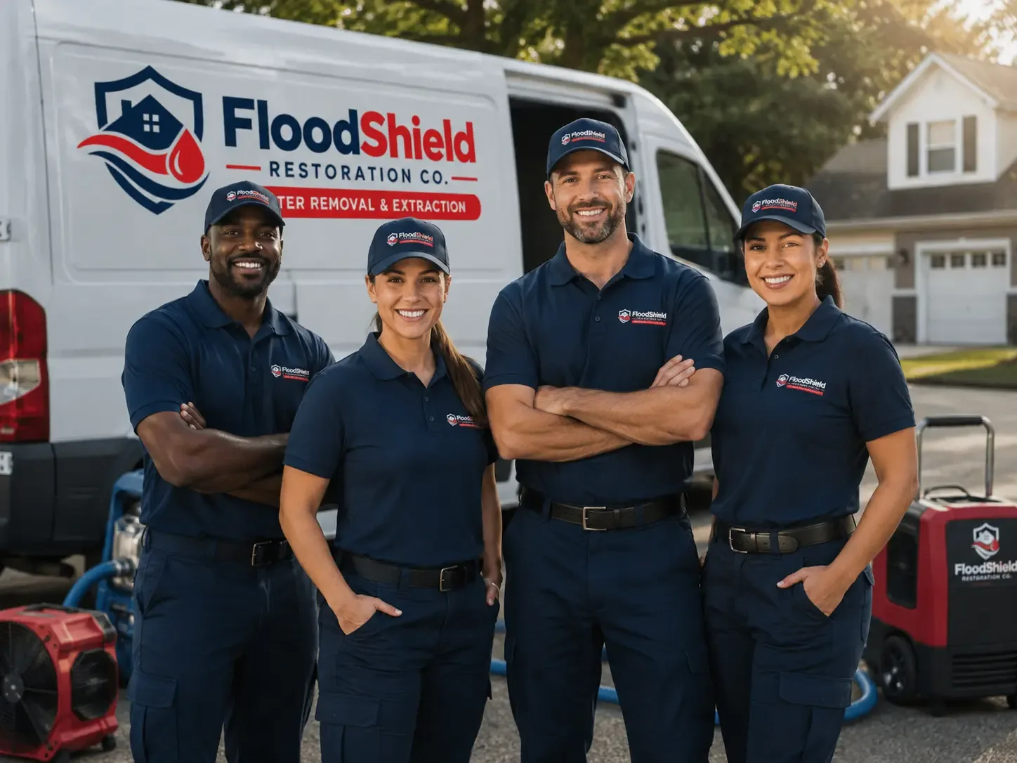 Flood Damage Restoration company in Three Rivers, TX