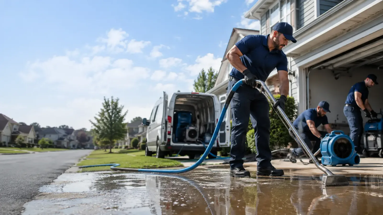 Flood Damage Restoration in Three Rivers, TX